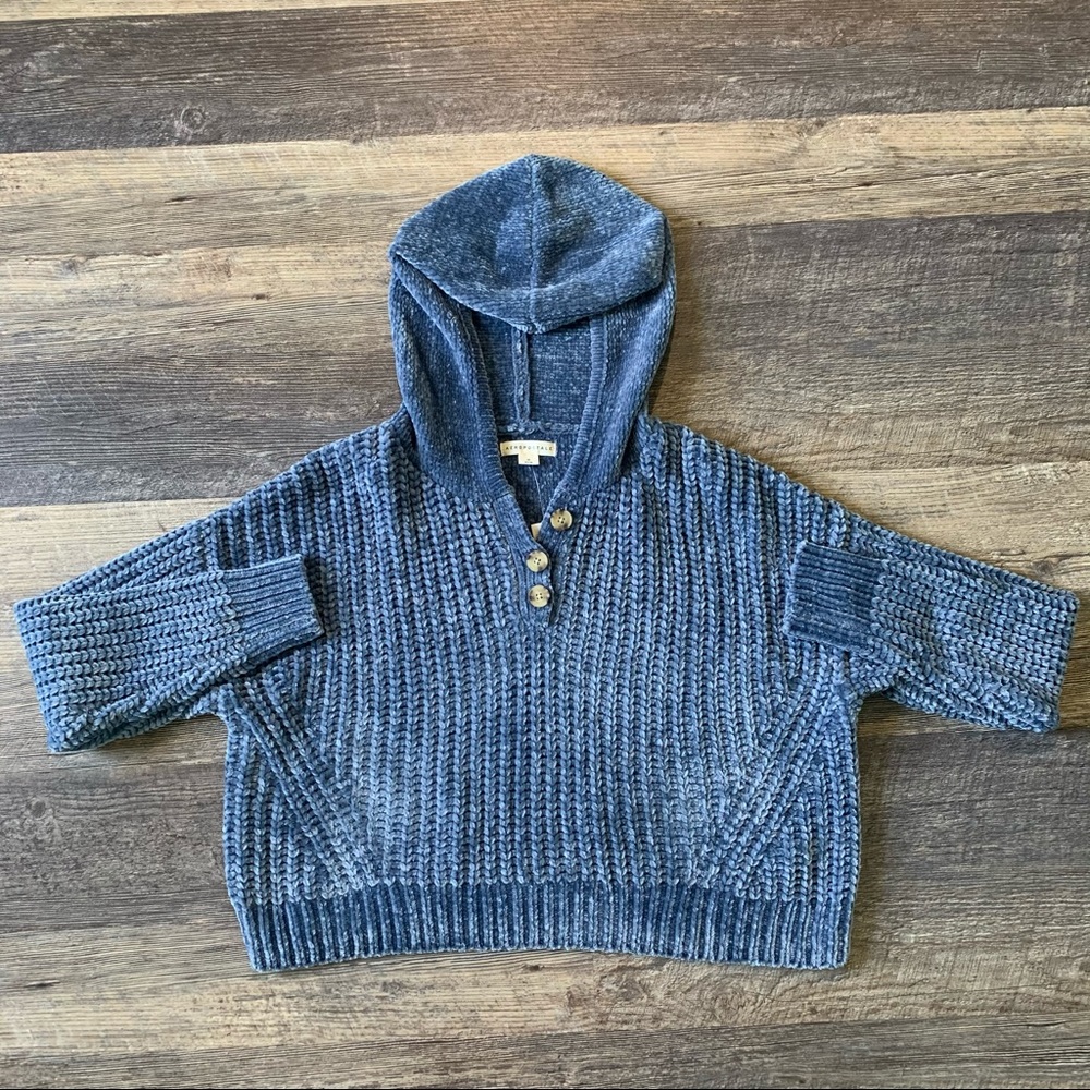 Aeropostale chenille sweater/hoodie